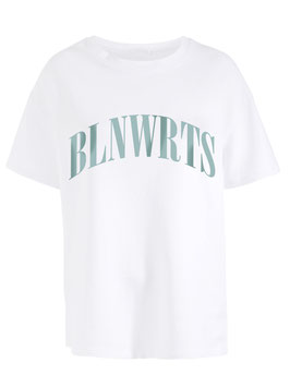 Cali Tee White Mint Green