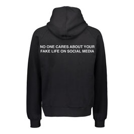 NO ONE HOODIE - BLACK