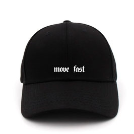 Basecap Logo - move fast