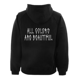 COLORS HOODIE - BLACK