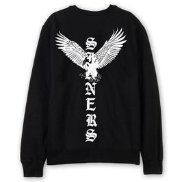 Sinners Eagle Sweater Black