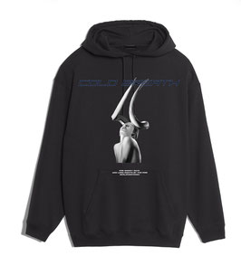 WOMAN HOODIE - BLACK