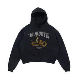 Snake Hoodie Black