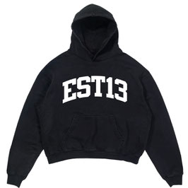 EST. Hoodie Black