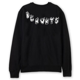 BURNED OUT - SWEATER BLACK