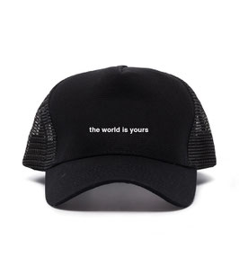 The World is Yours - Cap Black