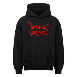 BERLINWRITERZ TAG HOODIE BLACK
