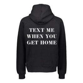 HOME HOODIE - BLACK