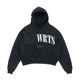 OUTLINE HOODIE BLACK