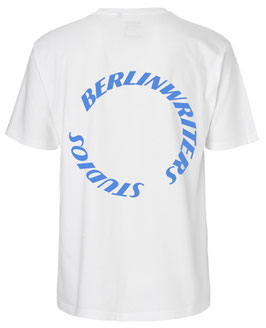 STUDIO T-SHIRT BLUE  - WHITE