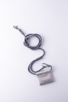 Borsetta Se Chic + guinzaglio Standard grigio