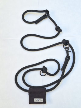 Borsetta Se Chic + guinzaglio nero Retriever