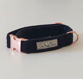 Collare Se Chic grande con chiusura a scatto in rosé