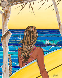 Giclèe "Looking for Waves"