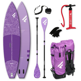 iSUP-Package FANATIC Daimaond  Air Touring POCKET LAVENDER  11'6 x 31 "