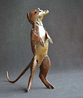 Suricate en métal recyclé  :   Zimbabwe