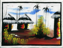 peinture Africaine artiste Béninois