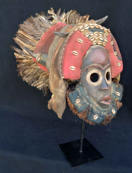 Masque Africain DAN (ouest de la Côte d'Ivoire)