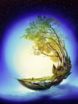 Kunstdruck - Die Barke