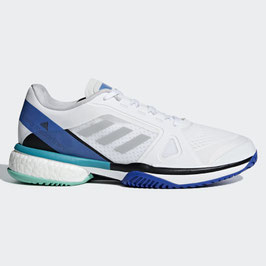 Adidas Damen Schuhe ASMC, weiß/blau, Allcourt