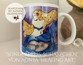 AGNYA KUNST~TASSEN "MEERJUNGFRAU" SONDERPREIS | EINZELTASSE!