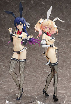 Reiki & Mitsuka Bunny Ver. 1/4 Original Character by Hisasi Bunny Series Statue 46cm B-Style 2er Set Freeing