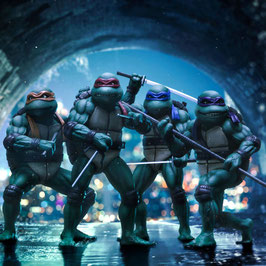 Teenage Mutant Ninja Turtles Art Scale 1/10 Donatello, Leonardo, Michelangelo, Raphael 21cm Statuen 4er Set Iron Studios