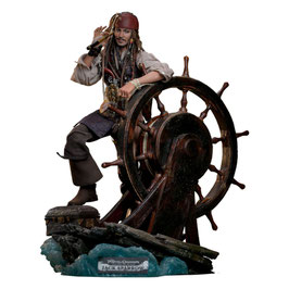 Captain Jack Sparrow ( Deluxe Version ) 1/6 Pirates of the Caribbean - Salazars Rache DX Actionfigur Movie Masterpiece 30cm Hot Toys
