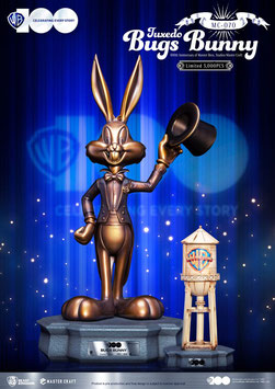 Tuxedo Bugs Bunny 1/4 Looney Tunes 100th Anniversary of Warner Bros. Studios Master Craft Statue 46cm Beast Kingdom Toys
