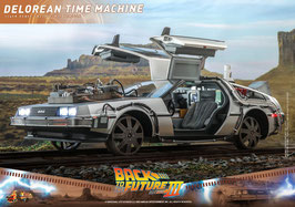 DeLorean Time Machine 1/6 Zurück in die Zukunft III Movie Masterpiece Fahrzeug 72cm Hot Toys