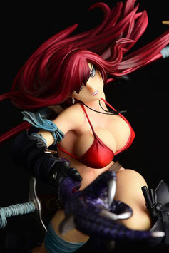 Erza Scarlet the Knight Ver. Another Color Black Armor 1/6 Fairy Tail Anime Statue 31cm Orca Toys