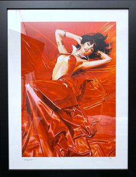 Vampirella: Roses for the Dead Fine Art Print 46 x 61cm gerahmt Kunstdruck Sideshow