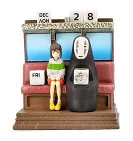 Take Unabara Train Chihiros Reise ins Zauberland Anime Calendar Perpetual Statue / Diorama 11cm Semic