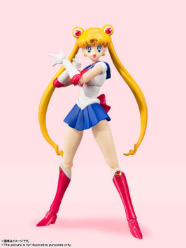 Sailor Moon S.H. Figuarts Sailor Moon Animation Color Edition 14cm Anime Actionfigur Bandai Tamashii Nations