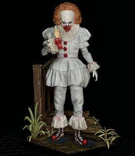 Pennywise 1/10 Stephen Kings Es 2017 Art Scale Statue 25cm Iron Studios