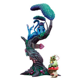 Lady Cheshire Cat ( Deluxe Edition ) 1/5 Scott Campbell’s Fairytale Fantasies Collection Statue 63cm Sideshow