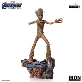 Groot 1/10 Marvel Avengers: Endgame BDS Art Scale Guardians of the Galaxy Resin Statue 24cm Iron Studios