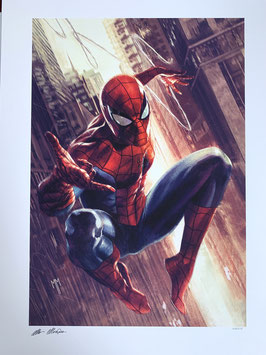 The Amazing Spider-Man Marvel Fine Art Print 46 x 61cm ungerahmt Kunstdruck Sideshow