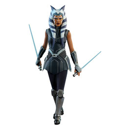 Ahsoka Tano 1/6 Star Wars The Clone Wars Jedi Actionfigur 29cm Hot Toys