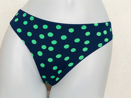 Grün gepunkteter Bikini-Slip von Lise Charmel / Größe 38