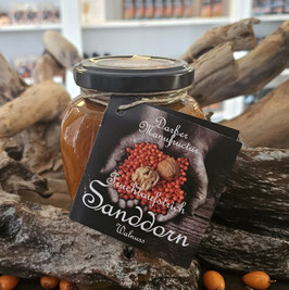 Fruchtaufstrich Sanddorn Walnuss 225g