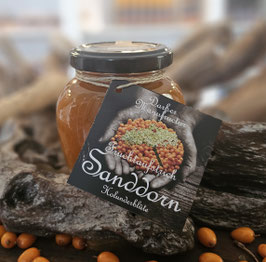 Fruchtaufstrich Sanddorn Holunderblüte 225g