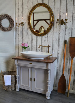 Neuware Shabby-Chic Land & Liebe Badmöbel GmbH Nias ... Neuware Shabby-Chic Land & Liebe Badmöbel GmbH Nias ...