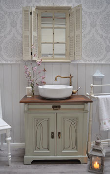 Nostalgische Waschtische - Land & Liebe Badmöbel Landhaus