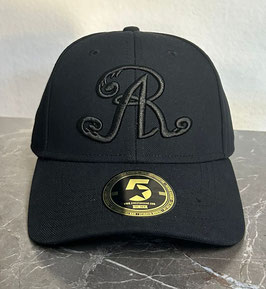NEU Monarchs Prem. Curved Cap "AR" Black