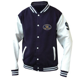 Monarchs Kids College Jacke navy-grau /navy-weiß