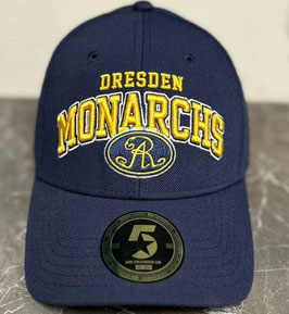 NEU Monarchs Premium Curved Cap "Schriftzug" Navy-Y