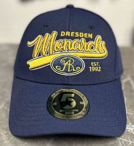 NEU Monarchs Damen/Kinder Prem. Curved Cap "Swoosh" Navy-Y