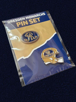 NEU Monarchs PIN Metall 2er-Set