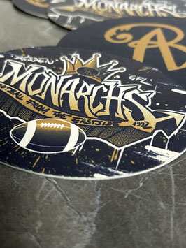 NEU Monarchs Untersetzer 6er-Set "Graffiti"